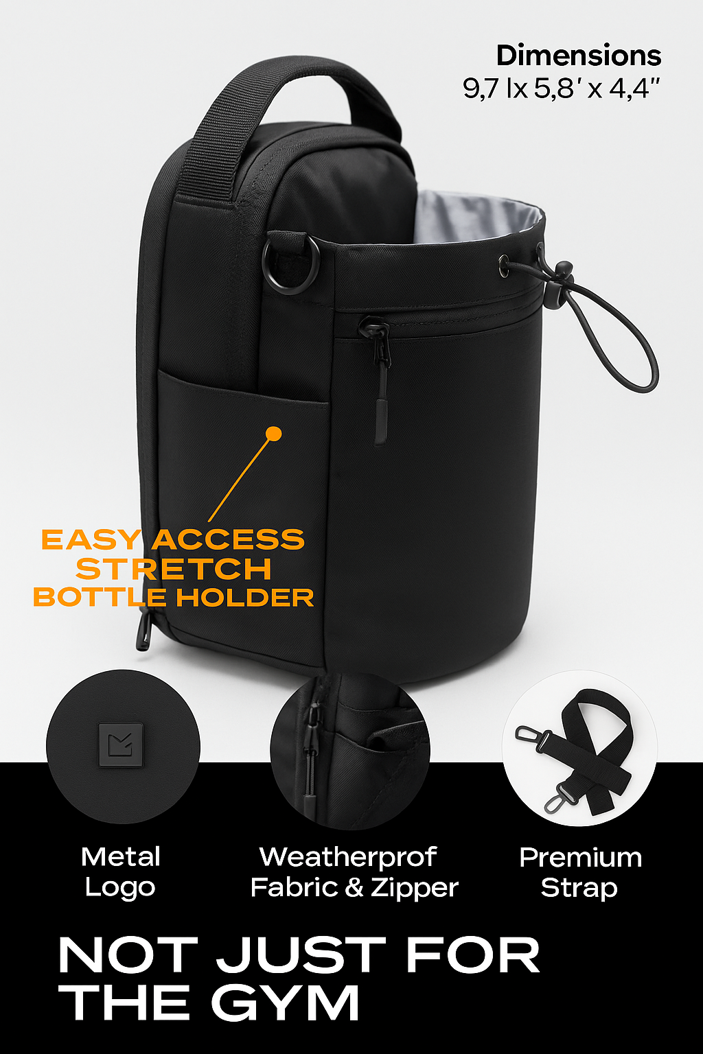 BagMate™ Magnetic Gym Bottle & Gear Pouch