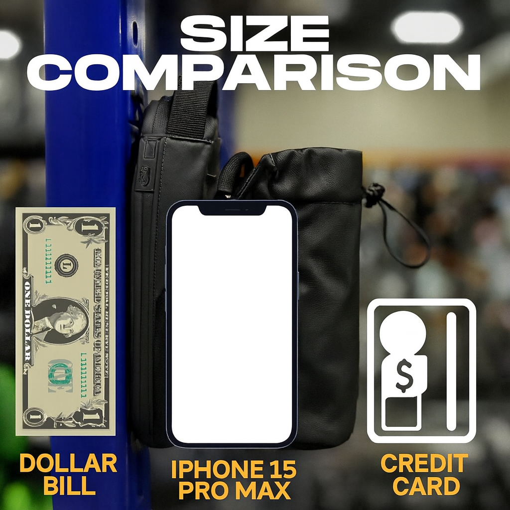 BagMate™ Magnetic Gym Bottle & Gear Pouch